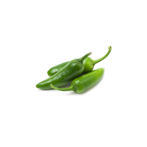 Poivron vert allongé