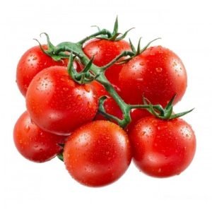 Tomates cerises rouges rondes